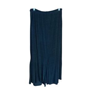 CM Shapes long Black Skirt Sz 4X NWT